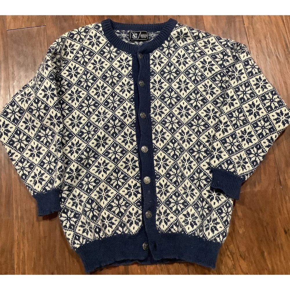 Vintage KG Made in Norway PURE NEW Wool
